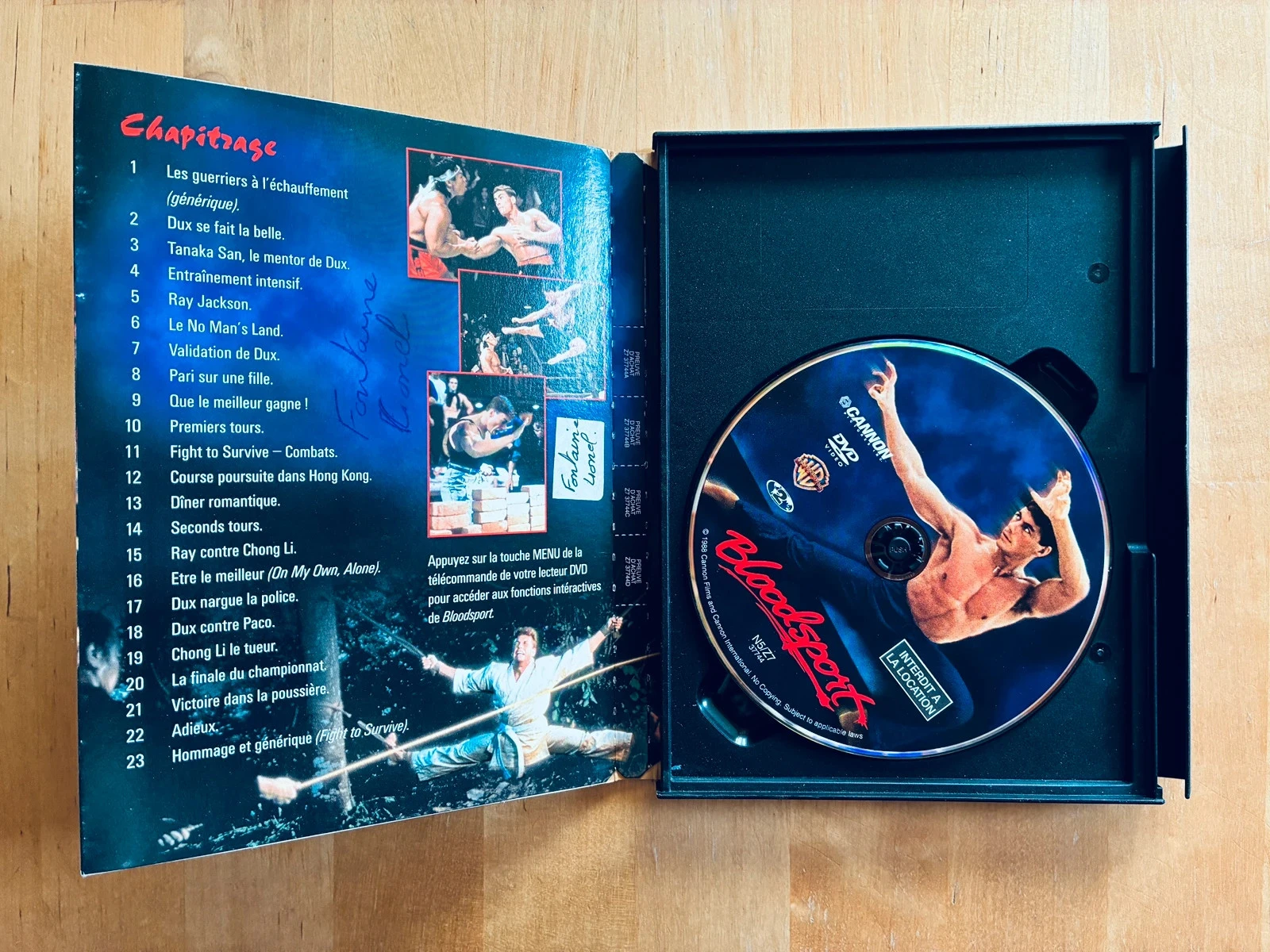 DVD Bloodsport Jean-Claude Van Damme. – photo 2